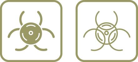 Biological Hazard Vector Icon