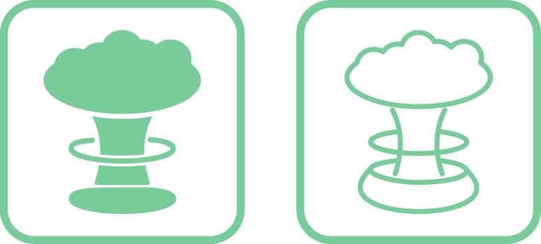 icono de vector de explosión