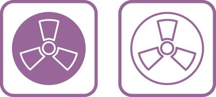 Radiation Vector Icon