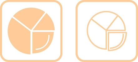 Pie Chart Analysis Vector Icon