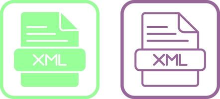 XML Vector Icon