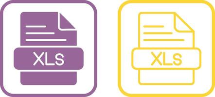 XLS Vector Icon