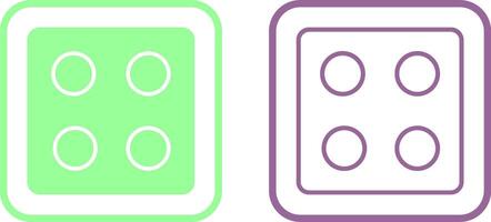 Dice Vector Icon