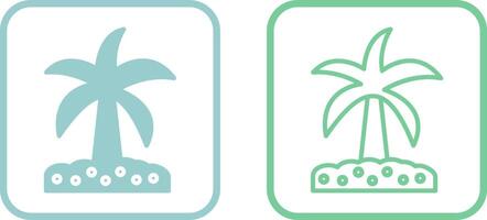 Coconut trees Vector Icon