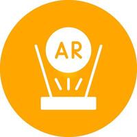 Augmented Reality Creative Icon Design vector