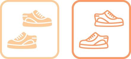 icono de vector de zapatillas