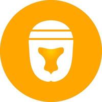 Helmet Creative Icon Design vector