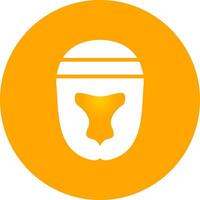 Helmet Creative Icon Design vector