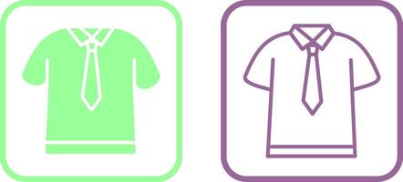 Shirt and Tie Vector Icon