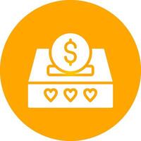 Coin Creative Icon Design vector