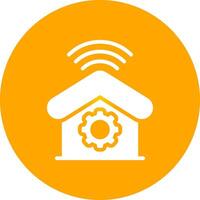 Home Automation Creative Icon Design vector
