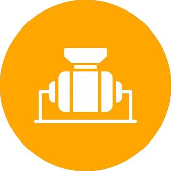 Line Round Corner Gradient vector