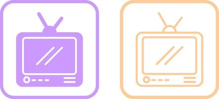 Television Broadcast Vector Icon