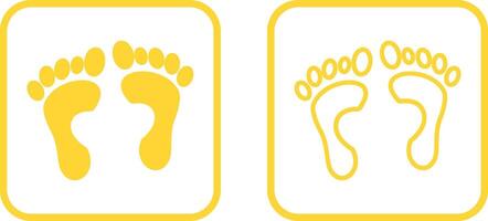 Foot X ray Vector Icon