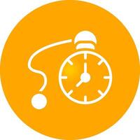 diseño de icono creativo de reloj de bolsillo vector