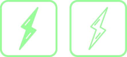Lightning Vector Icon