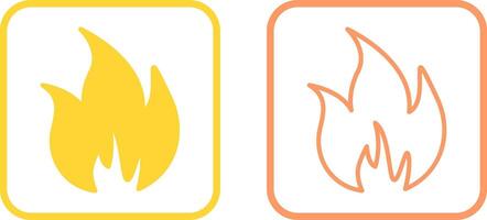 Flame Vector Icon