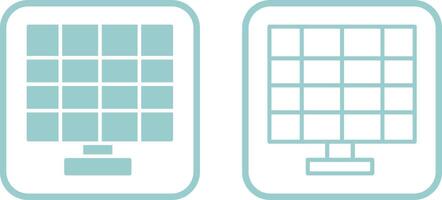 Solar Panel Vector Icon