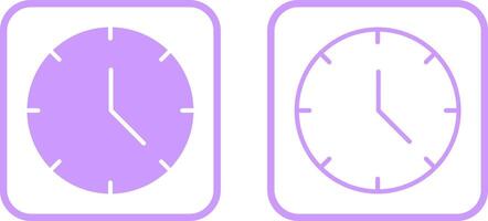 Clock Vector Icon
