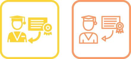 Receiving Degree Vector Icon