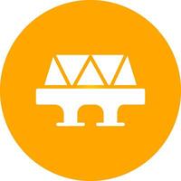 Bridge Creative Icon Design vector
