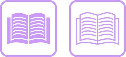 Textbook Vector Icon