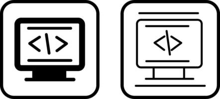 Coding Vector Icon