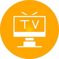 Tv Creative Icon Design vector