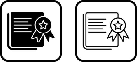 license Vector Icon