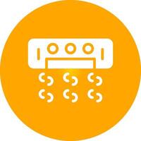 Air Conditioner Creative Icon Design vector