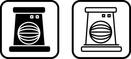 Fan Heater Vector Icon