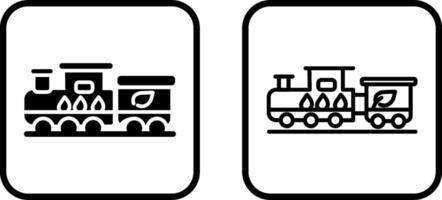 ecología tren vector icono