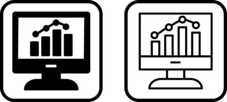 Finance Graph Vector Icon