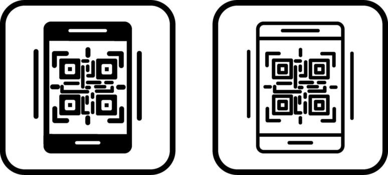 QR Code Vector Icon