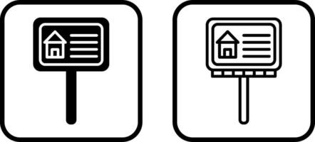 Billboard Vector Icon