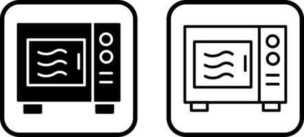 Microwave Vector Icon