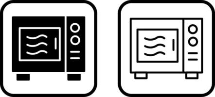 Microwave Vector Icon