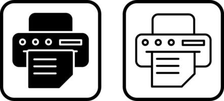 Printer Vector Icon