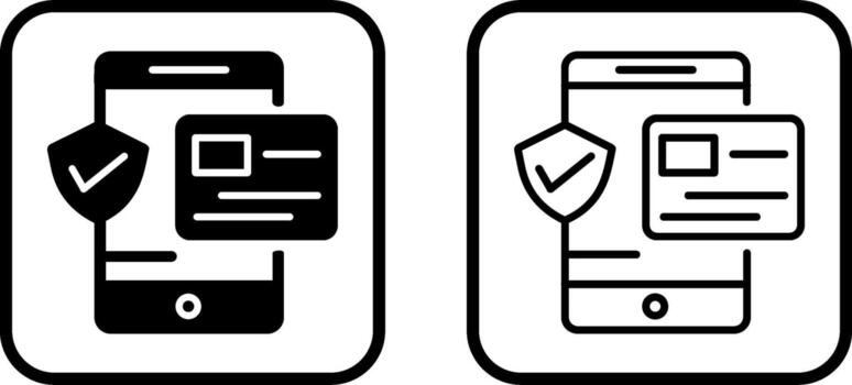 Secure Transactions Vector Icon