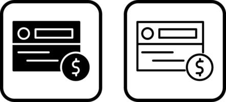 Card Payment Vector Icon