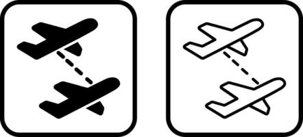 Multiple Flights Vector Icon