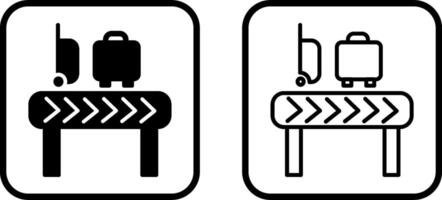 Luggage Carousel Vector Icon