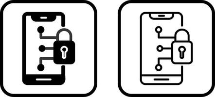 Secure Device Vector Icon