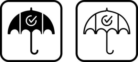 Umbrella Vector Icon