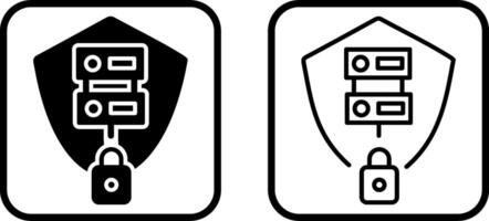 Secure Server Vector Icon