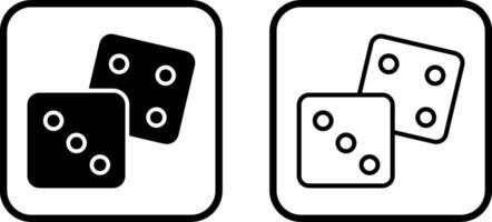 Dice Vector Icon