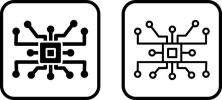 Circuit Vector Icon