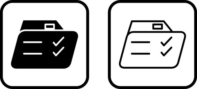 Tasks Vector Icon