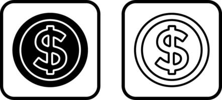 Dollar Symbol Vector Icon