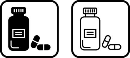 Bottle Capsule Vector Icon